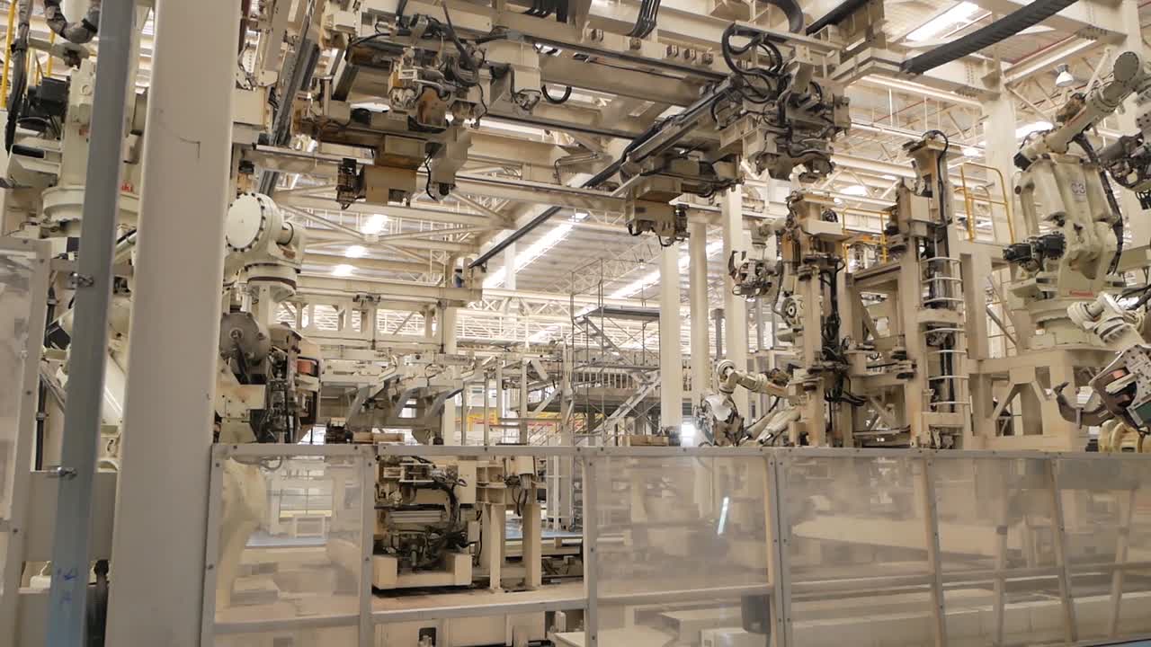 Heavy Machine in Metal Factory