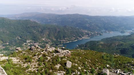 Gerês-,-Braga-,-Portugal-Aerial-View-Beautiful-Nature-Landscape