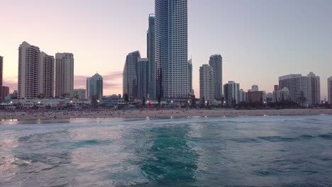 Surfers-Paradise-QLD-Sunrise-Drone