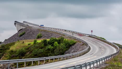 timelapse atlantic ocean road