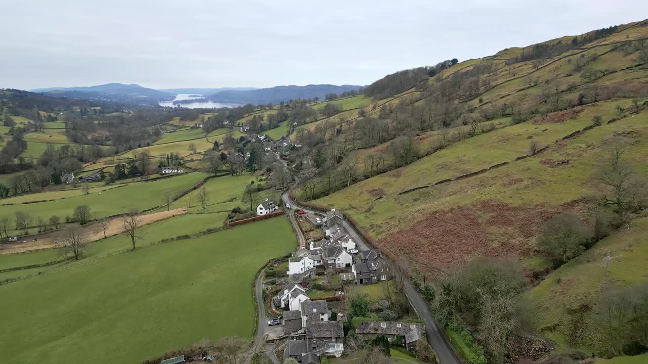 troutbeck, cerca del lago windermere