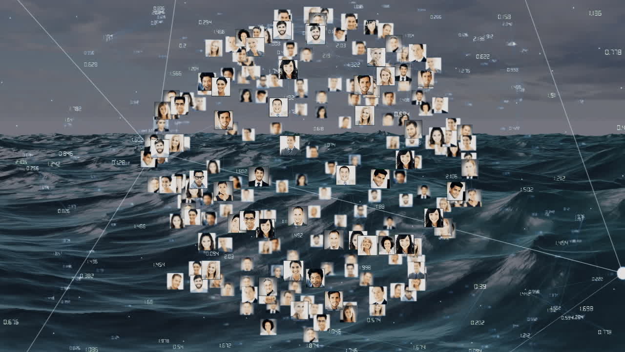 해양 풍경에 대한 연결 네트워크의 활성화