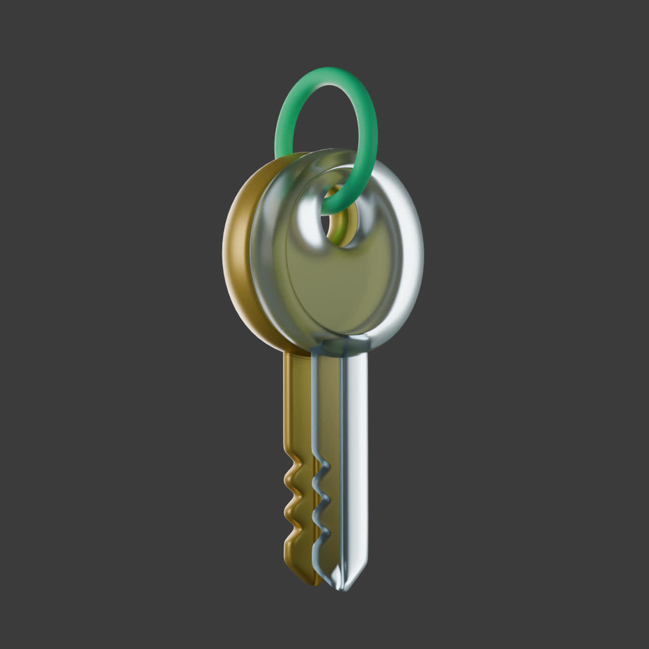 3D Model of a Key