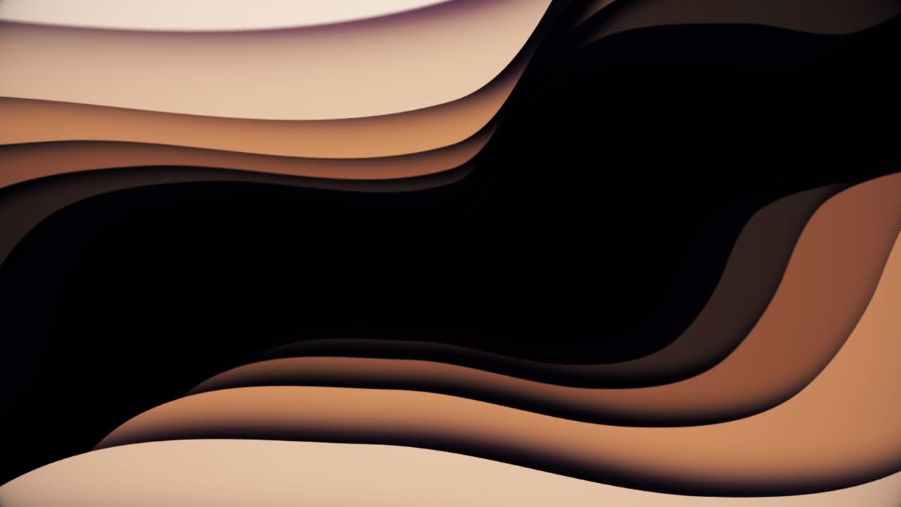 Abstract Colorful wavy loop background