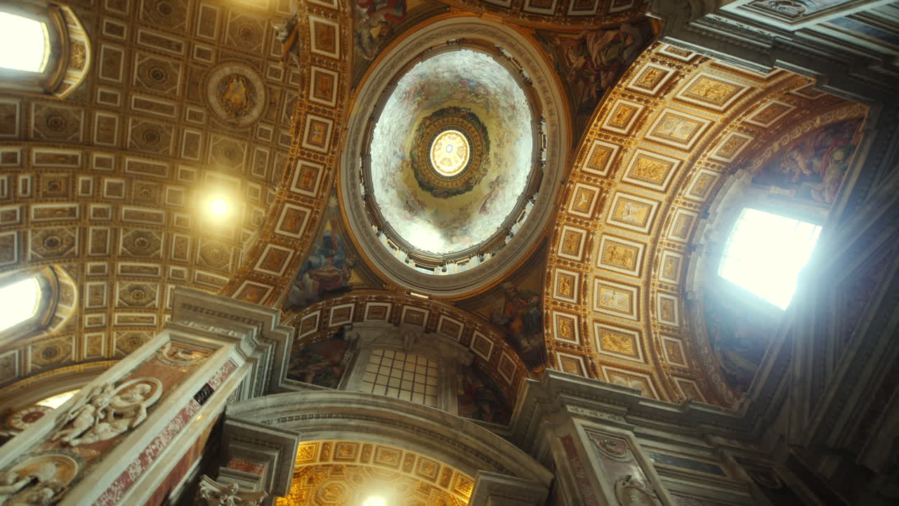 basílica de san pedro en el vaticano interior