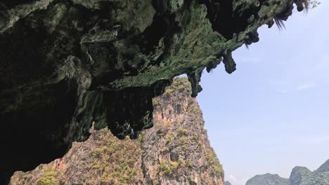 boat journey through a natural limestone cave