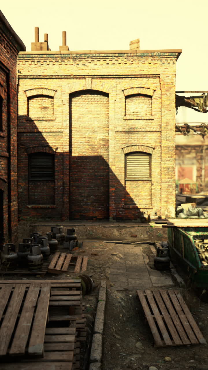 버려진 산업용 건물