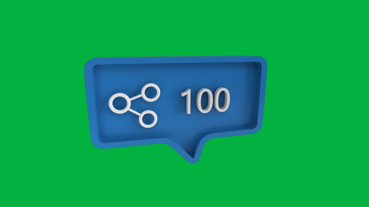 icono de conexión con el aumento de la cuenta en las redes sociales