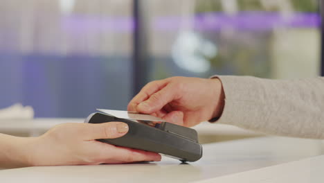 card payment at a retail point of sale