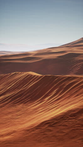 serene desert dunes at sunset