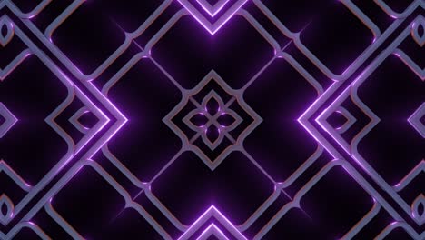 abstract geometric pattern with purple light