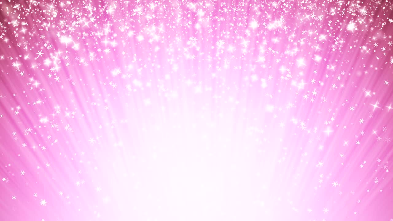 スノーフラークの小さい星粒子のクリスマスの背景光線ビーム効果 (uhd 4k 3840x2160)