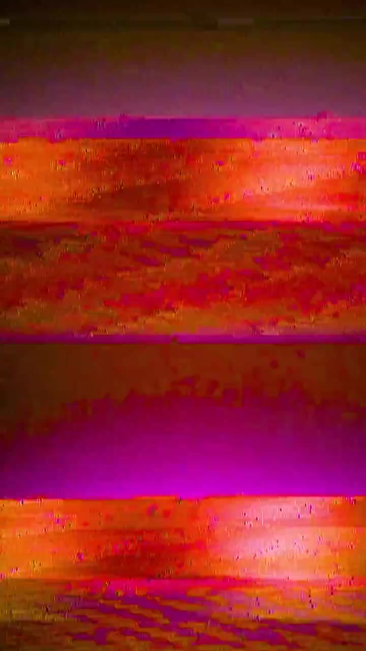 Fundo Glitch de Estática de TV Analógica Cintilante