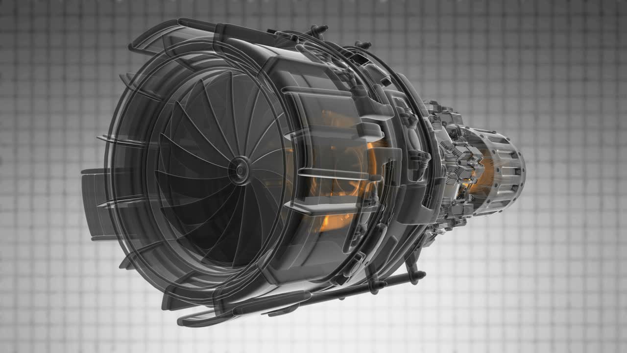 회전 제트 엔진 터빈
