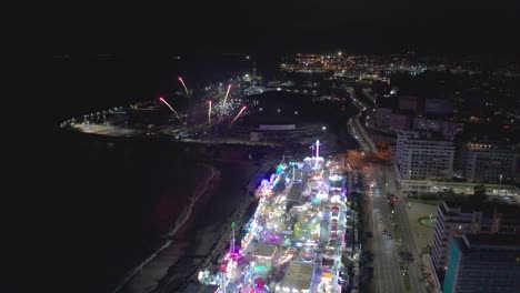 aerial-view-of-an-amusement-park