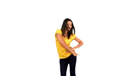 woman doing a disco dance