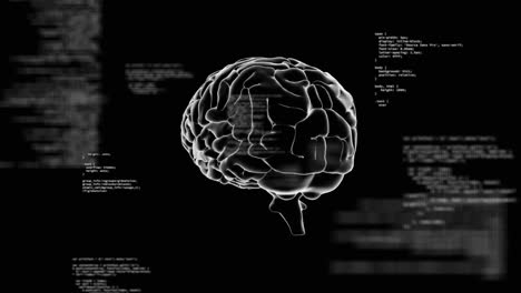 Animación-Del-Cerebro-Humano-Y-Procesamiento-De-Datos-Científicos.