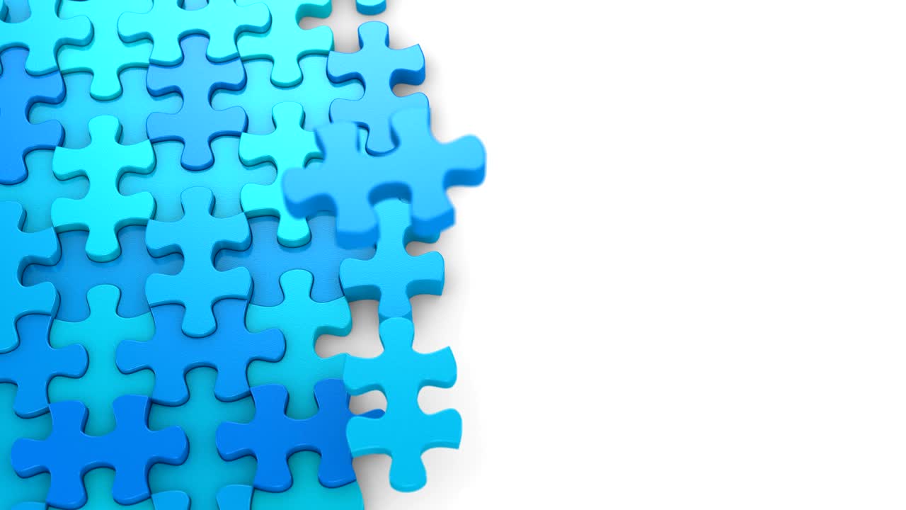 animación de los rompecabezas