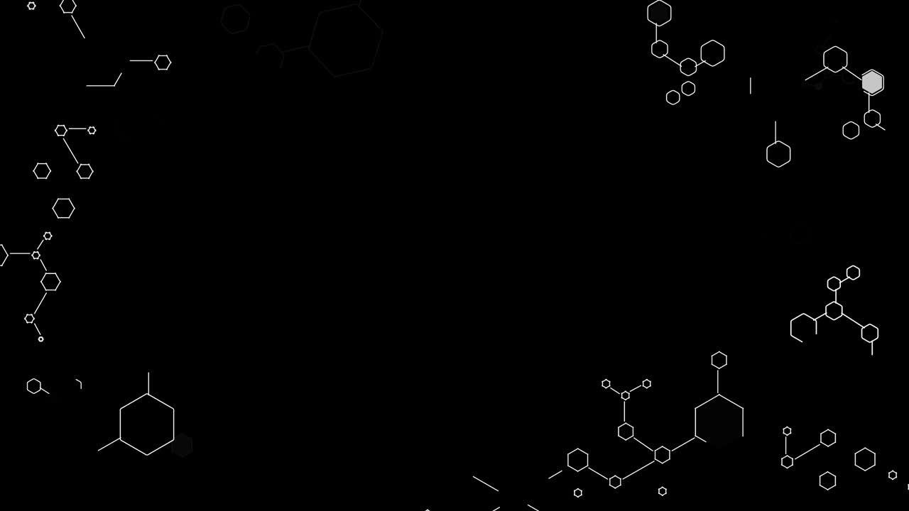Molecules Element Background for Video