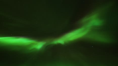 la hermosa danza de la aurora boreal en el cielo nocturno