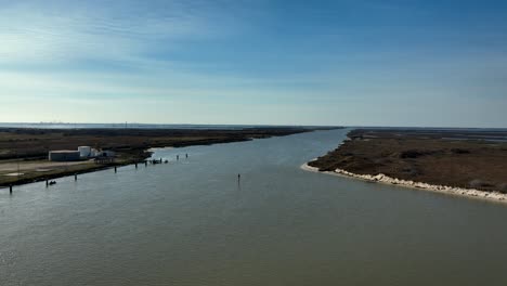 Aransas-Pass-Und-Sonnenuntergang-In-Der-Nähe-Von-Ingleside,-Texas