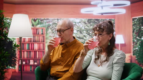 Senior-man-and-woman-serving-their-effervescent-supplements-with-glass-of-water