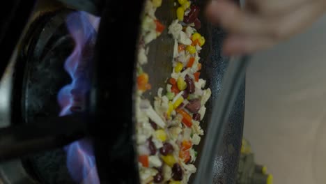 Vertical-Shot-Of-Process-Of-Making-Quesadillas