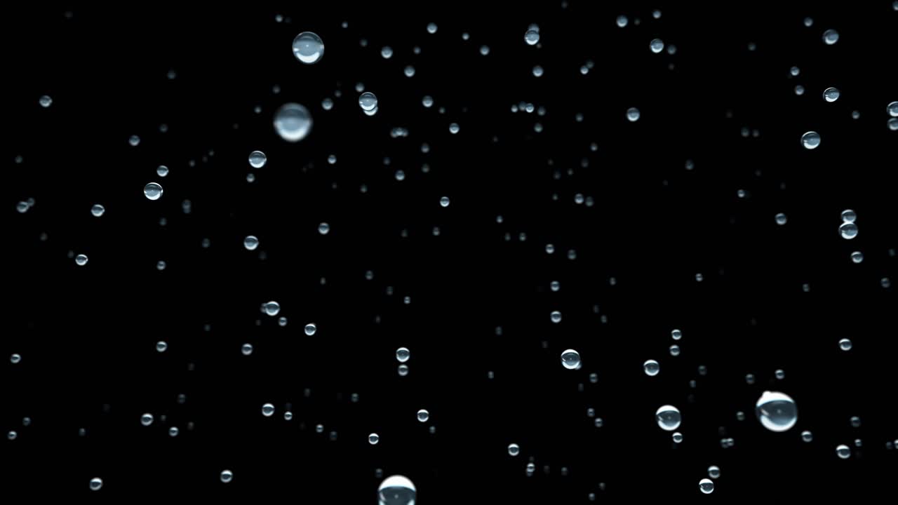 gotas de agua que caen