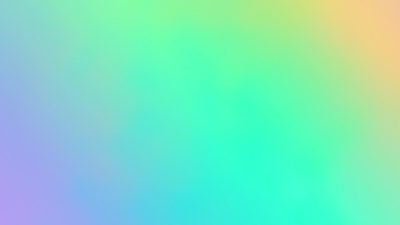 Abstract Aqua Blue Yellow Soft Gradient Cycle Slow Motion Background Loop