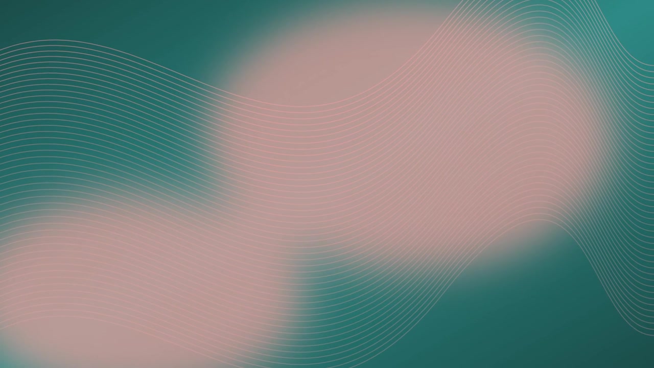 Abstract Motion Background with Wavy Lines and Soft Gradient