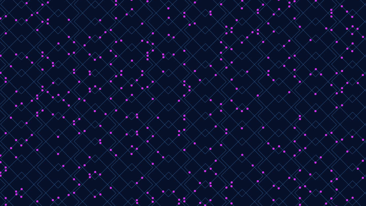 Pattern of diamond-shaped dots on dark blue background