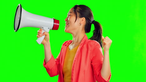 Megaphone,-green-screen-studio