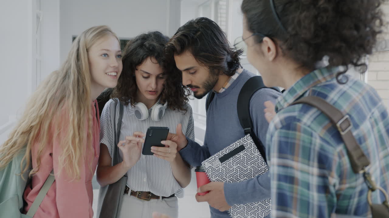 University Students Interacting