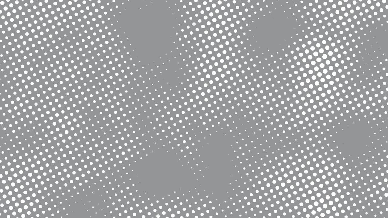 회색 바탕에  점이 있는 추상적인 패턴, 트렌디한 컬러 패, 모션 그래픽