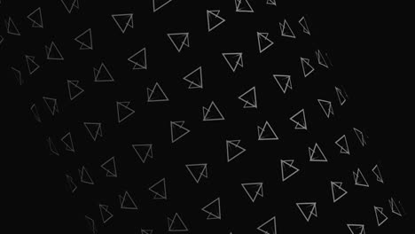 abstract triangle pattern