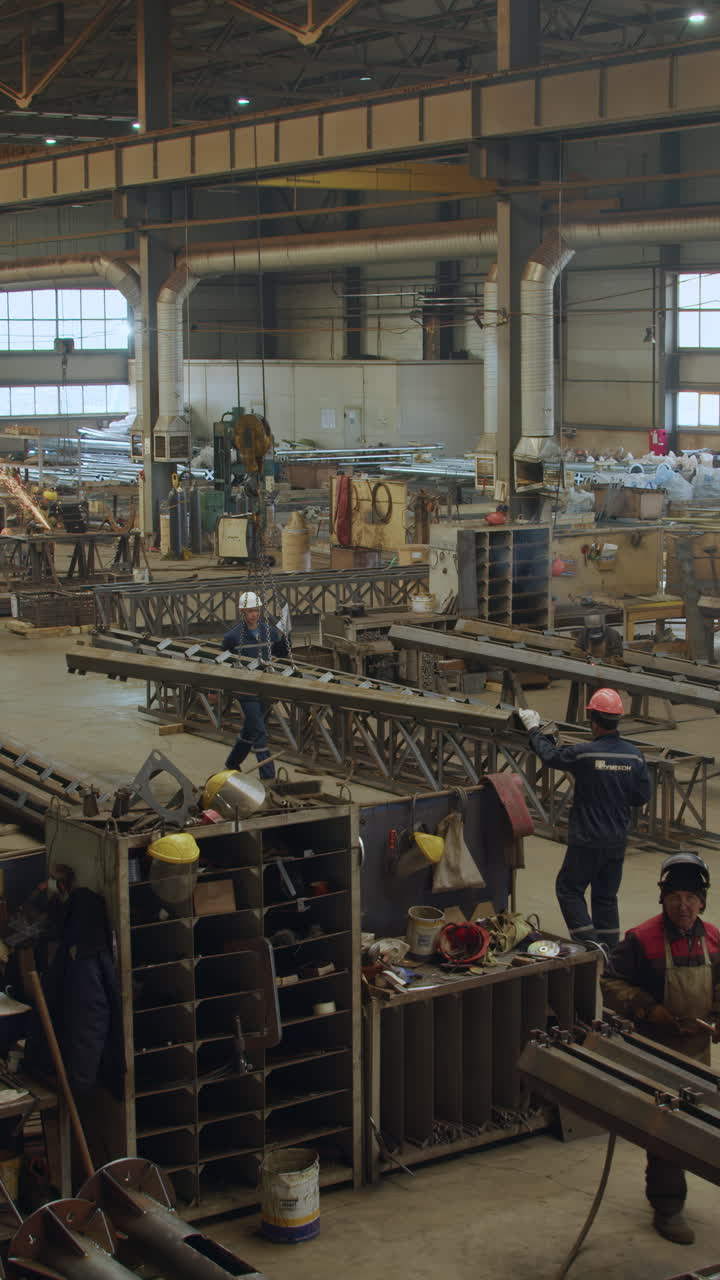 Planta de Fabricación Industrial de Metal