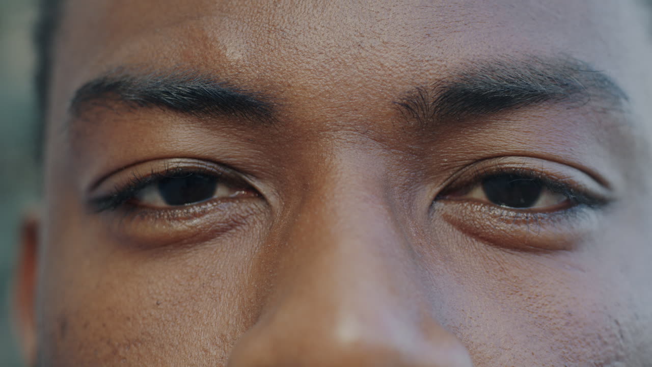 Close-up of a Man's Face