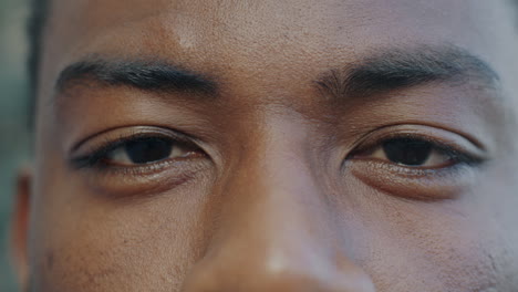 close-up of a man's face