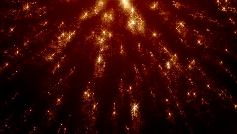 partículas de polvo abstracto luz bokeh títulos de movimiento bucle de fondo cinematográfico