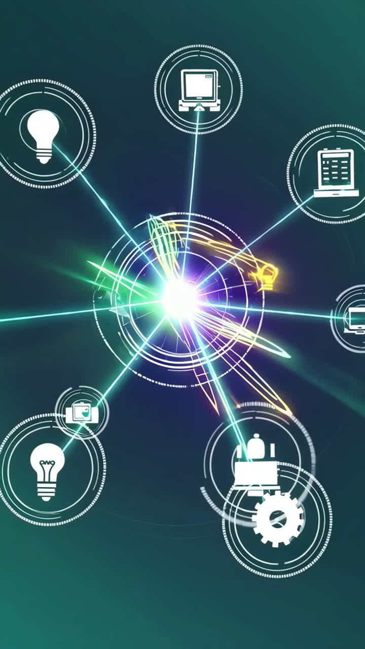 Modern Business Technology Interface