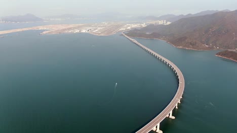 香港 - 珠海 - 澳門橋是世界上最長的海上橋