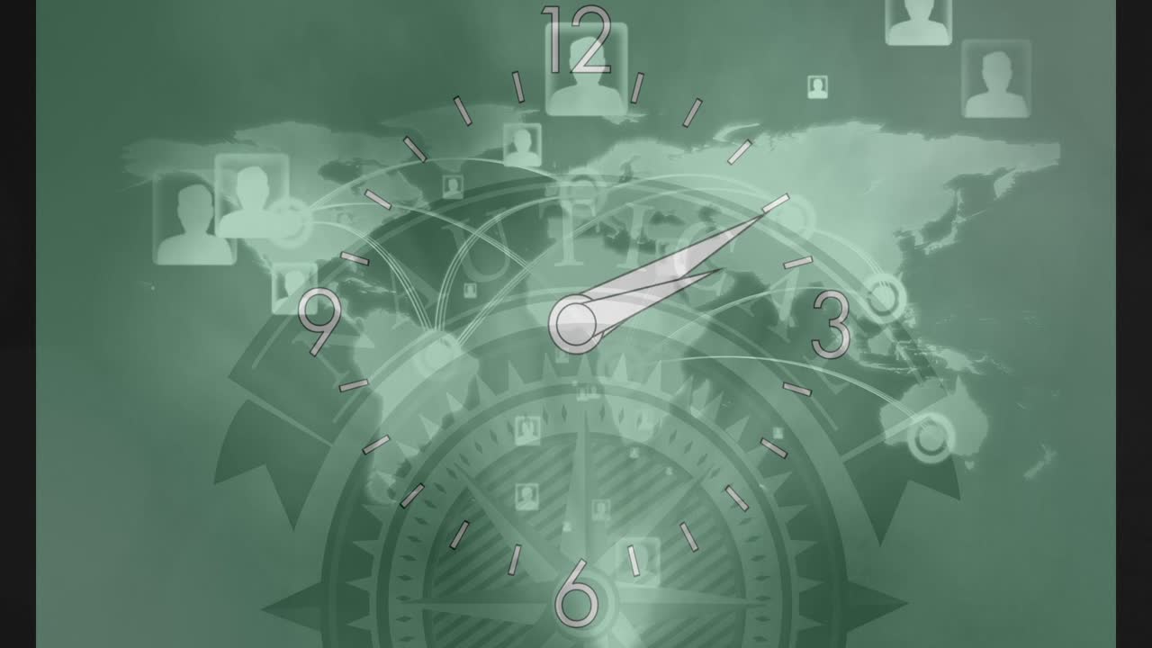 회색 배경에 대한 카운트다운 4k