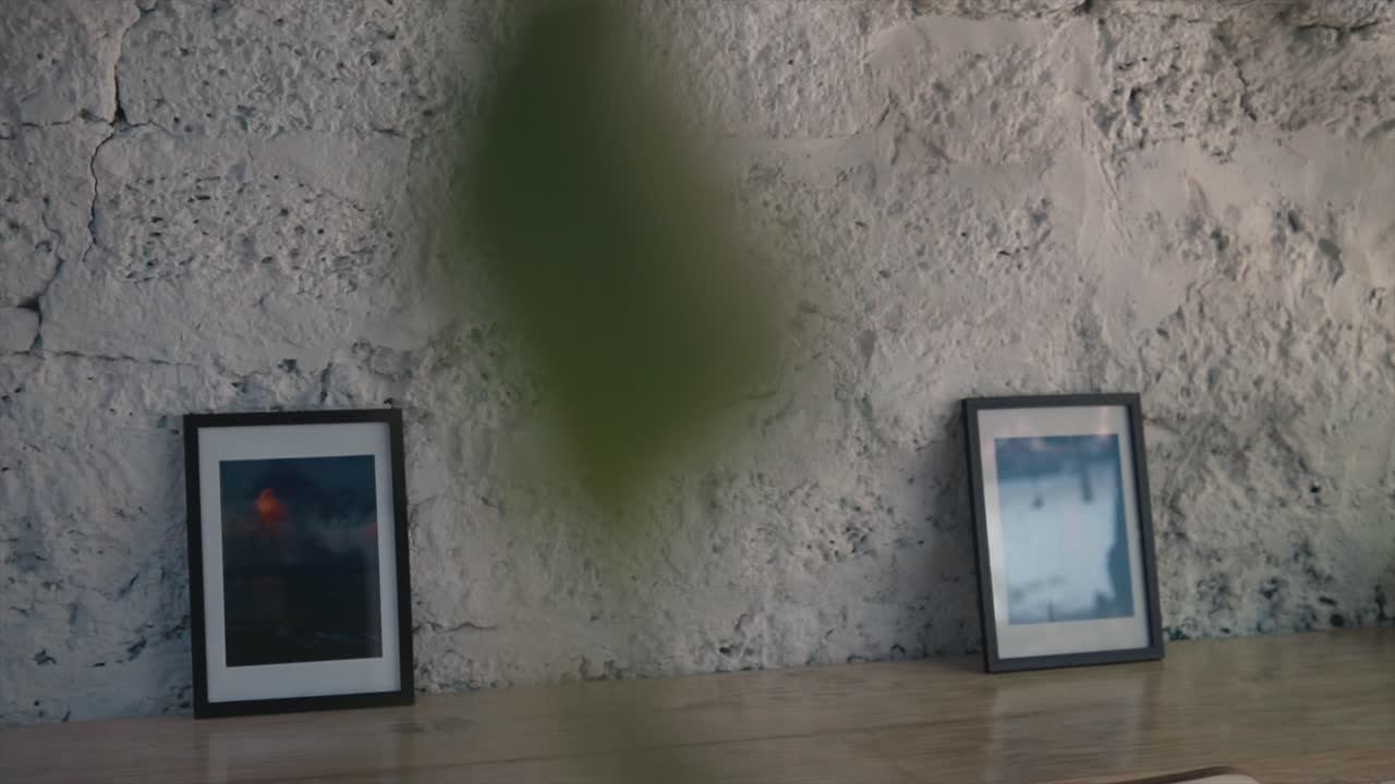 영화 같은 현대 미술 집 장식