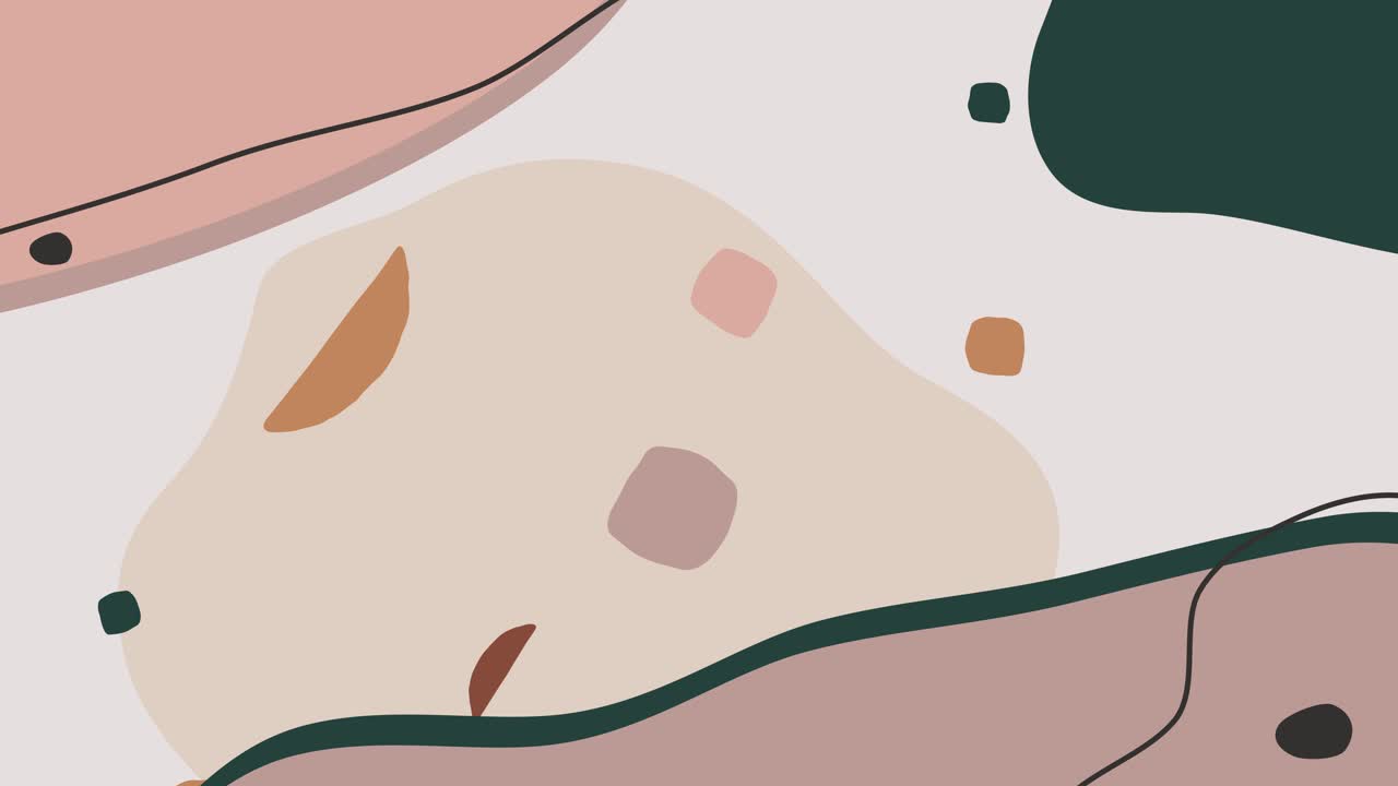 Trendy Warm Abstract Autumn Background