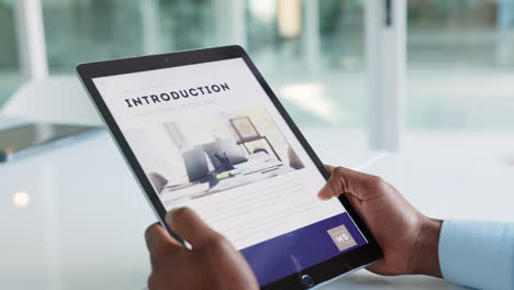 Presentation,-pitch-or-website-on-a-tablet-screen