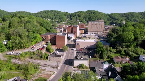 aéreo revelar bluefield horizonte de virginia occidental