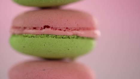 A-colorful-macaroon-sits-on-the-counter