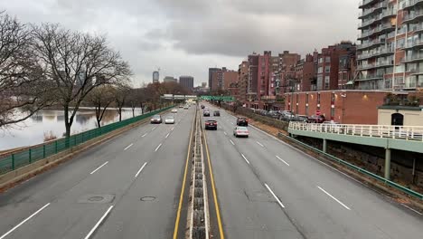 Looping-Video-of-Cars-Driving-on-Roadway