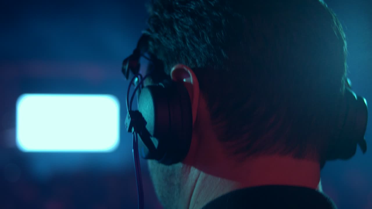 Gamer with Headphones