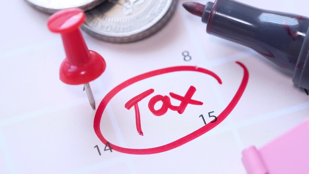 Promemoria fiscale sul calendario